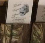 XL FROSTED SUGAR SPRUCE HANDCRAFTED SOAP W/EMU OIL